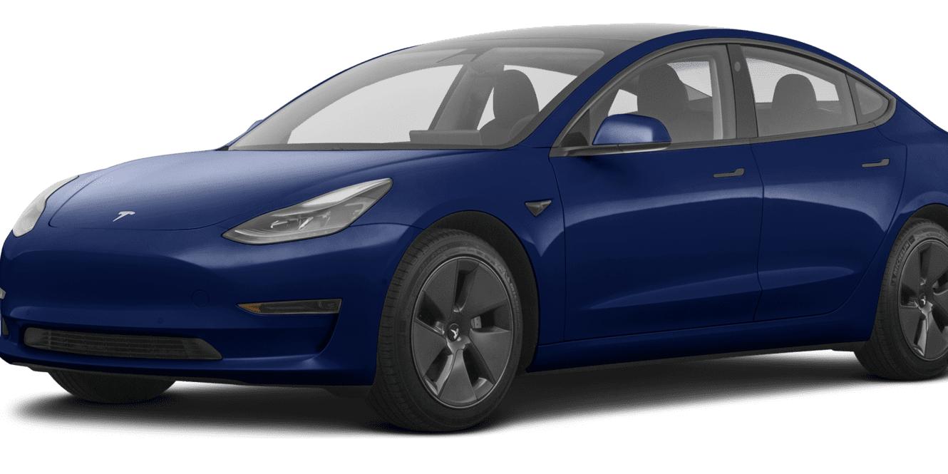 TESLA MODEL 3 2021 5YJ3E1EB5MF869151 image